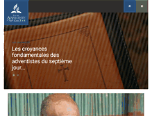 Tablet Screenshot of adventiste.re