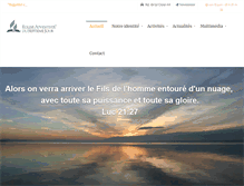 Tablet Screenshot of geneve.adventiste.ch