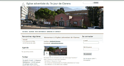 Desktop Screenshot of clarens.adventiste.ch