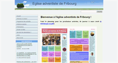 Desktop Screenshot of fribourg.adventiste.ch