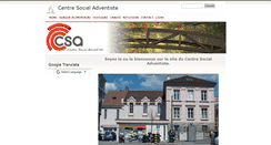 Desktop Screenshot of centresocial.adventiste.ch