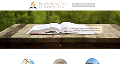 Desktop Screenshot of adventiste.lu